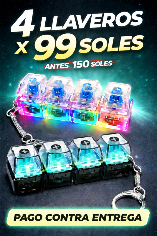 teclado llaveros